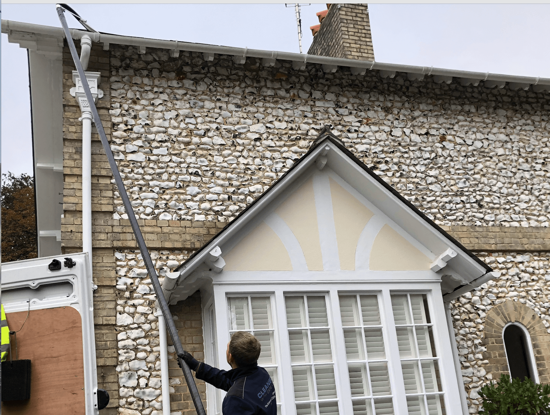 Professional gutter cleaning tools and equipment used by The Roof Moss Cleaners in Gerrards Cross